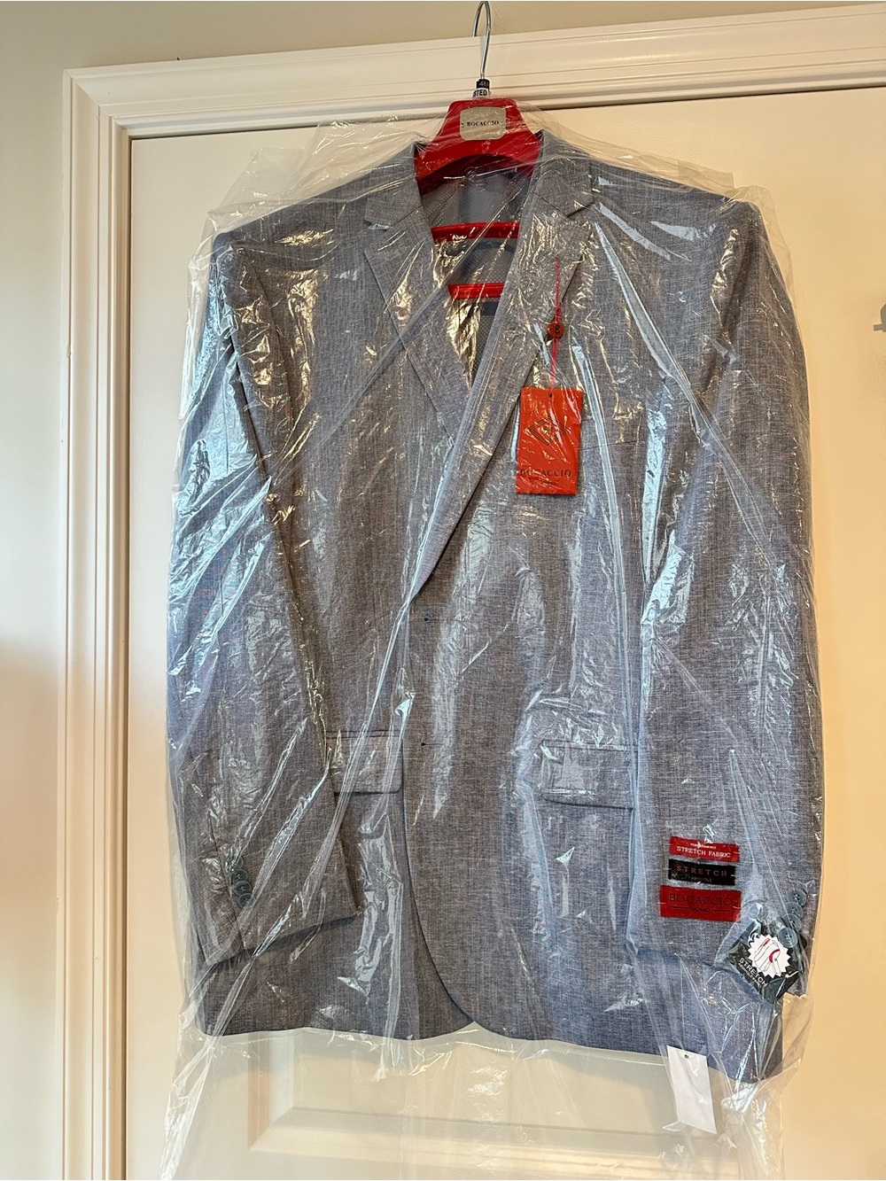 Men’s Suit With Vest Light Blue See Description!
